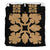 Hawaiian Bedding Set Royal Pattern - Black And Gold - C1 Style - Polynesian Pride