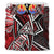 Tahiti Bedding Set - Tribal Flowers Special Pattern Red Color - Polynesian Pride