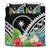 Chuuk Bedding Set - Chuuk Coat of Arms & Polynesian Tropical Flowers White - Polynesian Pride