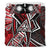 Marshall Islands Bedding Set - Tribal Flower Special Pattern Red Color - Polynesian Pride