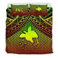 Polynesian Papua New Guinea Bedding Set - Reggae Vintage Polynesian Patterns - Polynesian Pride