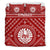 Tahiti Bedding Set - Tahiti Seal In Polynesian Tattoo Style (Red) - Polynesian Pride