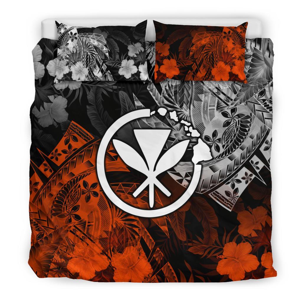 Polynesian Hawaii Kanaka Maoli Bedding Set - Vintage Polynesian Style - Polynesian Pride