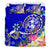 Tonga Bedding Set - Turtle Plumeria (Blue) - Polynesian Pride