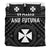 Wallis and Futuna Bedding Set - Wallis and Futuna Seal With Polynesian Tattoo Style - Polynesian Pride