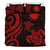 Nauru Bedding Set - Red Tentacle Turtle - Polynesian Pride