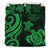 Palau Bedding Set - Green Tentacle Turtle - Polynesian Pride