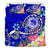 FSM Bedding Set - Turtle Plumeria (Blue) - Polynesian Pride