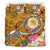 FSM Bedding Set - Turtle Plumeria (Gold) - Polynesian Pride