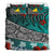 Tokelau Polynesian Bedding Set - Lizard And Turtle Green - Polynesian Pride