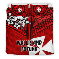 Wallis and Futuna Rugby Bedding Set Sporty Vibes - Polynesian Pride