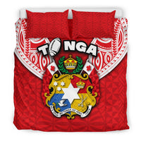 Tonga Rugby Bedding Set Royal Style - Polynesian Pride