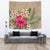 Lauhala Hibiscus Tapestry - Polynesian Pride