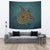 Turtle Flower Pattern Culture Tapestry - Polynesian Pride