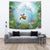 Animal Garden Ocean Tapestry - Polynesian Pride