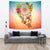 Flower Dreamcatcher Tapestry - Polynesian Pride