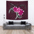 Plumeria Polynesia Pink Tapestry - Polynesian Pride