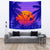 Hawaii Summer Sunset Kanaka Kakau Tapestry Wall Tapestry 150cm*150cm Purple - Polynesian Pride