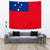 Samoa Tapestry - Flag Of Samoa One Style Flag color - Polynesian Pride