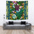 Hawaii Manta Ray Tropical Polynesian Tapestry - Pure Style Wall Tapestry 150cm*150cm Green - Polynesian Pride