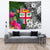 Fiji Tapestry - Turtle Plumeria Banana Leaf - Polynesian Pride