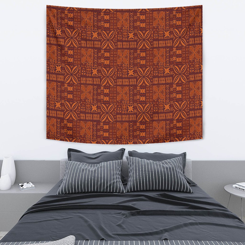 Hawaii Kapa Tapestry - Polynesian Pride