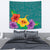 Hawaii Hibiscus More Color Tapestry - Polynesian Pride