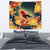 Honeycreeper Hibiscus Tapestry - Polynesian Pride