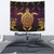 Turtle Golden Royal Tapestry - Polynesian Pride