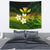 Kanaka Maoli (Hawaiian) Tapestry, Polynesian Plumeria Banana Leaves Reggae - Polynesian Pride