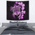 Hawaiian Kanaka Hibiscus Plumeria Mix Polynesian Turtle Tapestry Pink AH - Polynesian Pride