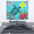 Hawaii Kanaka Turtle Hibiscus Plumeria Tropical Style - Tapestry AH - Polynesian Pride