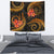 Palau Tapestry - Gold Plumeria TAPESTRY Medium 80" x 68" GOLD - Polynesian Pride