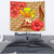 Hawaii Lauhala Kanaka Polynesian Tapestry Wall Tapestry 130cm*150cm Yellow - Polynesian Pride