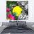 Palau Tapestry - Turtle Plumeria Banana Leaf - Polynesian Pride