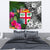 Fiji Tapestry - Turtle Plumeria Banana Leaf - Polynesian Pride