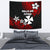 Wallis and Futuna Rugby Tapestry Unique Vibes Wall Tapestry Medium 80" x 68" Red - Polynesian Pride