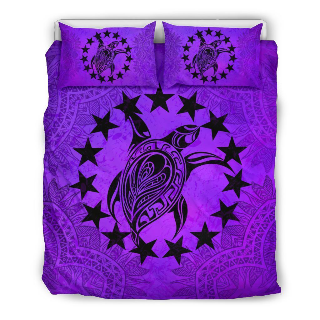 Cook Islands Purple Bedding Set - Polynesian Pride