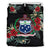 Samoa Duvet Cover Set - Samoa Coat Of Arms Hibiscus - Polynesian Pride