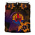 Tahiti Duvet Cover Set - Turtle Hibiscus & Flag - Polynesian Pride