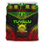 Tuvalu Polynesian Chief Duvet Cover Set - Reggae Version Art - Polynesian Pride