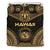 Hawaii Polynesian Chief Duvet Cover Set - Gold Version Gold - Polynesian Pride