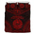 French Polynesia Polynesian Chief Duvet Cover Set - Red Version Red - Polynesian Pride