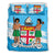 Fiji Duvet Cover Set - Fiji Coat Of Arms Premium (Duvet Covers) - Polynesian Pride