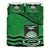 Kiribati Duvet Cover Set - Kiribati Flag & Coat Of Arms Green - Polynesian Pride