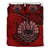 Polynesian Duvet Cover Set - Tahiti Bedding Set Red - Polynesian Pride