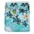 Polynesian Duvet Cover Set - Solomon Islands Bedding Set Blue Turtle Hibiscus - Polynesian Pride