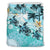 Polynesian Duvet Cover Set - Wallis And Futuna Bedding Set Blue Turtle Hibiscus Blue - Polynesian Pride