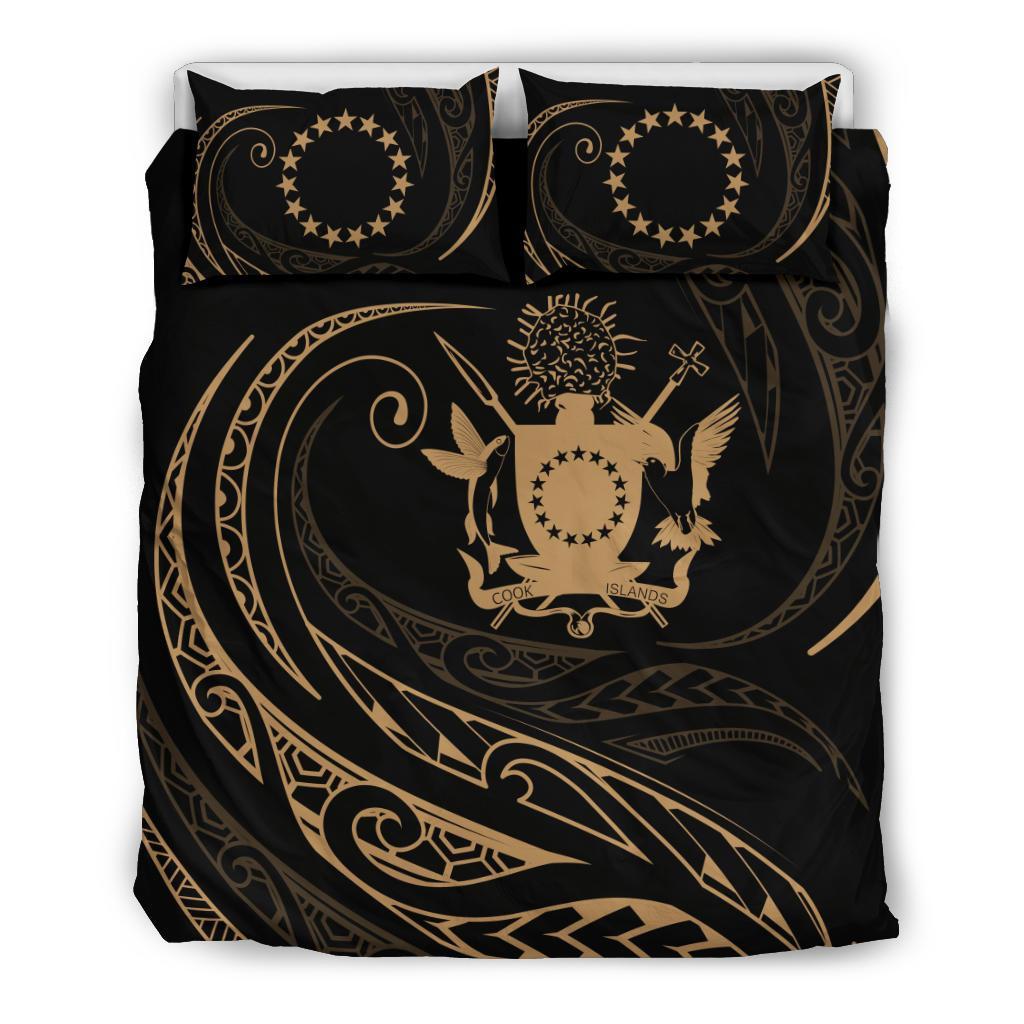 Cook Islands Bedding Set - Gold - Frida Style Gold - Polynesian Pride