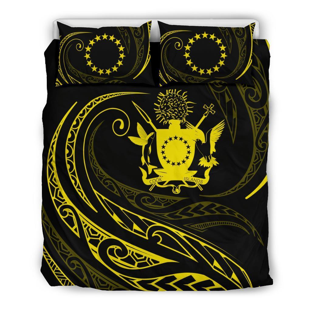 Cook Islands Bedding Set - Yellow - Frida Style Yellow - Polynesian Pride